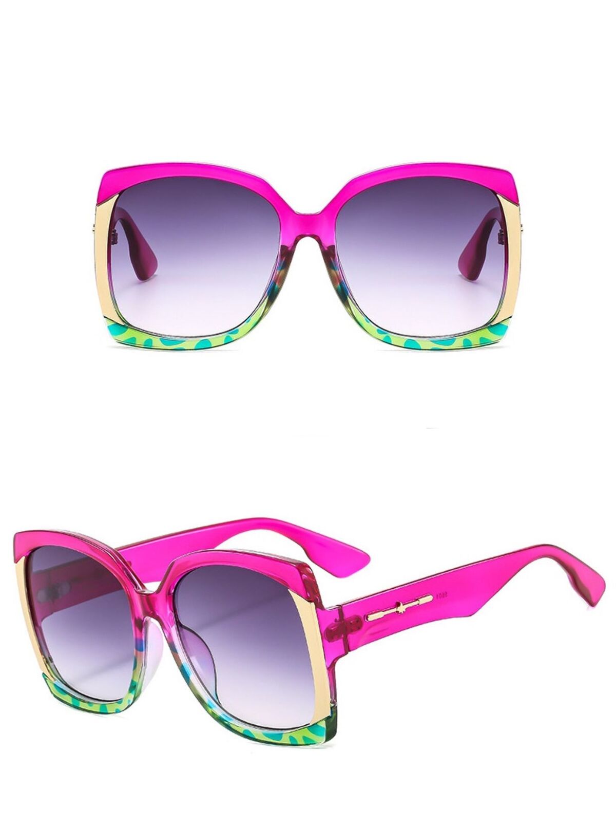 Bree - Pink to Green Tortoise Shell